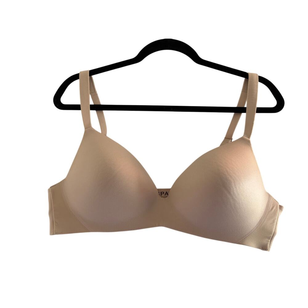 Spanx Pillow Cup Wireless Bra Tan Color Size 38B